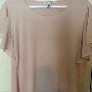 Calvin Klein Women's Blush Blouse